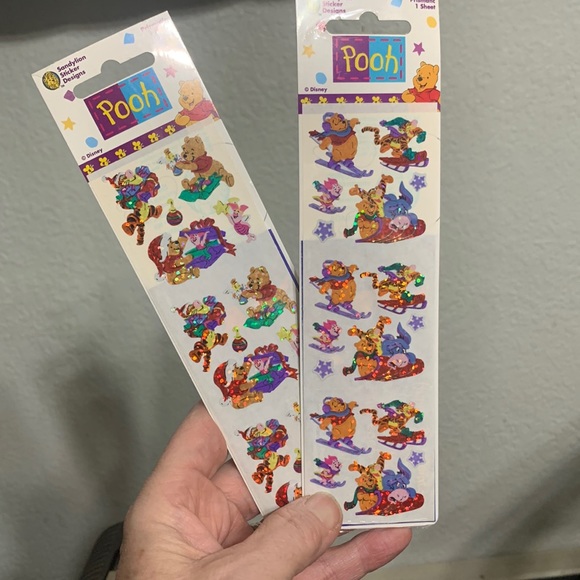 Sandylion sticker designs Pooh Christmas Pooh Winter - Picture 2 of 12
